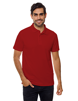 Tipo Polo Dry-Fit Blue & White